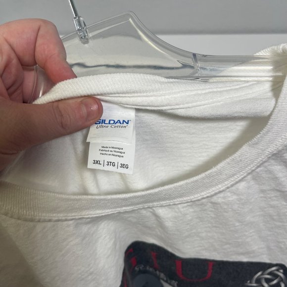 Gridiron University BF3 Size 3XL Long Sleeve White Tshirt - Picture 4 of 6